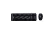 Tastatur - Logitech MK220 Combo Wireless - US - Tastatur & Mussett - Engelsk (USA) - Svart - 920-003168