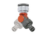 Hagevanning - Gardena GARDENA Vinklet krankobling 33,3 mm (G 1") / 26,5 mm (G 3/4") / 21mm (G 1/2") - 2998-20