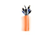 Kabelordner/Kabelstrømpe - Multibrackets M Universal Cable Sock Self Wrapping 40mm Orange 25m - 7350073734559
