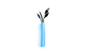 Kabelordner/Kabelstrømpe - Multibrackets M Universal Cable Sock Self Wrapping 25mm Blue 25m - 7350073734528