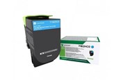 Printertilbehør blekk/toner - Lexmark X417 - High Yield - Cyan Toner - 71B2HC0