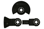 Multiverktøy - Bosch 3-delers Starlock startsett "Tiles" for multiverktøy - 2607017324