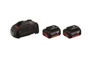 Batterier & Ladere - Bosch Professional Startsett 2 stk. GBA 18V 5.0Ah + GAL 1880 CV - 1600A00B8J