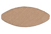 Verktøy - Bosch Flatplugger, 60 x 23 x 4 mm 60 x 23 x 4 mm - 2607000149