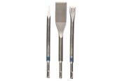 Bormaskin & Bits - Bosch Meiselsett SDS plus, 3 deler 250; 250; 260 x 20; 40 mm - 2607019159