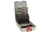 Bormaskin & Bits - Bosch 19-delers metallbor-sett HSS-G, DIN 338, 135° 1-10 mm - 2608587013