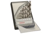 Bormaskin & Bits - Bosch 10-delers Robust Line metallbor-sett HSS-G, 135° 1; 2; 3; 4; 5; 6; 7; 8; 9; 10 mm, 135° - 2607010535