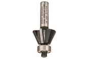 Bormaskin & Bits - Bosch Fasefresejern, 8 mm, D1 23,7 mm, B 5,5 mm, L 12 mm, G 54 mm, 25° 8 mm, D1 23,7 mm, B 5,5 mm, L 12 mm, G 54 mm, 25° - 2608628351