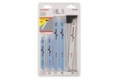Stikksag - Bosch Wood and Metal-bajonettsagbladsett, 6 deler S 922 EF; S 922 BF (2x); S 1122 EF; S 1122 BF; S 1122 VF - 2607010906