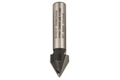 Bormaskin & Bits - Bosch V-notfres, 8 mm, D1 11 mm, L 14 mm, G 45 mm, 60° 8 mm, D1 11 mm, L 14 mm, G 45 mm, 60° - 2608628406
