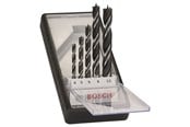 Bormaskin & Bits - Bosch 5-delers Robust Line trespiralbor-sett 4; 5; 6; 8; 10 mm - 2607010527