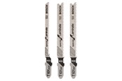 Verktøy - Bosch 3-delers stikksagblad-sett T 101 BIF (2x); T 101 AOF - 2608636429