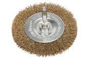Verktøy - Bosch Skivebørste i stål, krympet, 75 x 0,2 mm, kobberbelagt 75 mm, 0,2 mm, 10 mm - 2608622009