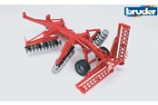 Leketøysbil - Bruder Kuhn discover XL disc harrow - 2217