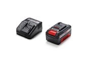 Batterier & Ladere - Einhell 18 V 4,0 Ah PXC Sett med lader og batteri - 4512042