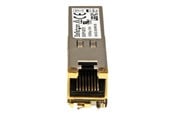 Repeater, forsterkere, bridges og transceivere - StarTech.com Gigabit RJ45 Copper SFP Transceiver Module - Juniper EX-SFP-1GE-T Compatible - 100m - SFP (mini-GBIC) transceiver modul - Gigabit Ethernet - EXSFP1GETST