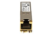 Repeater, forsterkere, bridges og transceivere - StarTech.com Gigabit RJ45 Copper SFP Transceiver Module - Juniper EX-SFP-1GE-T Compatible - 100m - SFP (mini-GBIC) transceiver modul - Gigabit Ethernet - EXSFP1GETST