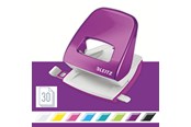 Hullemaskin & Stiftemaskin - Leitz Hullemaskin WOW 5008 2 hull/30 ark Lilla - 50081062