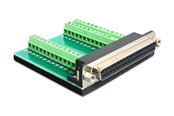 Diverse kabel - DeLOCK Adapter Sub-D 37 pin female > Terminal Block 39 pin - 65319