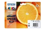 Printertilbehør blekk/toner - Epson 33 Multipack - 5 pakker - sort gul cyan magenta foto-sort - original - blækpatron - C13T33374021
