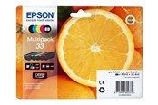 Printertilbehør blekk/toner - Epson 33 Multipack - 5 pakker - sort gul cyan magenta foto-sort - original - blækpatron - C13T33374021