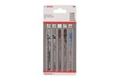 Verktøy - Bosch 5-delers stikksagbladsett Allrounder T 144 D; T 101 B; T 102 H; T 113 A; T 121 AF - 2608667856