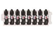 Bormaskin & Bits - Bosch Impact Control skrutrekkerbits, pakke med 8 deler, 8xPH2 - 2608522324