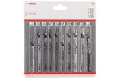 Stikksag - Bosch Stikksagbladsett 10 stk. Clean Precision - 2607011172