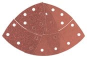 Slipemaskin - Bosch 10-delers slipepapirsett for multisliper G= 40, 120, 180 - 2609256A67