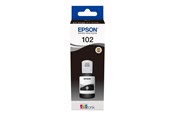 Printertilbehør blekk/toner - Epson 102 - sort - original - blækbeholder - C13T03R140