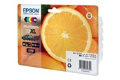 Printertilbehør blekk/toner - Epson 33XL Multipack - 5-pack - XL - black yellow cyan magenta photo black - original - ink cartridge - C13T33574021