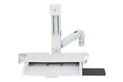 Skjermholder - Ergotron StyleView Sit-Stand Combo Arm with Worksurface - 45-260-216