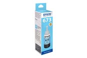 Printertilbehør blekk/toner - Epson T6735 - lys cyan - blækrefill - C13T67354A