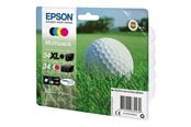 Printertilbehør blekk/toner - Epson 34XL - 4 pakker - XL - sort gul cyan magenta - original - blækpatron - C13T34794020