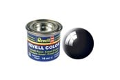 Modellsett - Revell enamel paint # 07-black Shiny - 32107