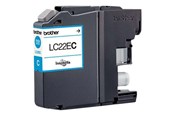 Printertilbehør blekk/toner - Brother LC22EC / LC 22EC High Capacity Cyan Ink - LC22EC