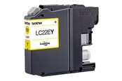 Printertilbehør blekk/toner - Brother LC22EY / LC 22EY High Capacity Yellow Ink - LC22EY