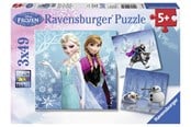 Puslespill - Ravensburger Winter Adventures - 3x49p - 92642