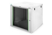 Rackskap - DIGITUS DN-19 09U-6/6-EC 9U Wall Mounting Cabinet 478x600x600mm color Grey (RAL 7035) - DN-19 09U-6/6-EC
