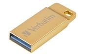 Minnepenn - Verbatim Metal Executive - Gull - 16GB - Minnepenn - 99104
