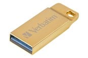Minnepenn - Verbatim Metal Executive - Gull - 64GB - Minnepenn - 99106