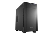 Kabinett - Sharkoon S1000 - tårn - micro-ATX - Kabinett - Miditower - Svart - 4044951013937
