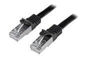 Nettverkskabel - StarTech.com 3m Black Cat6 / Cat 6 Shielded (SFTP) Patch Cable 3 m - patchkabel - 3 m - sort - N6SPAT3MBK