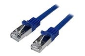 Nettverkskabel - StarTech.com 2m Blue Cat6 / Cat 6 Shielded (SFTP) Patch Cable 2 m - patchkabel - 2 m - blå - Blå - 2m - N6SPAT2MBL