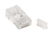 Nettverkskabel - StarTech.com Cat 6 RJ45 Modular Plug for Solid Wire - transparent - Transparent - CRJ45C6SOL50