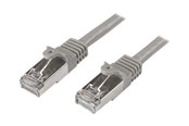 Nettverkskabel - StarTech.com Cat6 Patch Cable - Shielded (SFTP) - patchkabel - 2 m - grå - N6SPAT2MGR