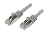 Nettverkskabel - StarTech.com Cat6 Patch Cable - Shielded (SFTP) - 1 m - grey - N6SPAT1MGR