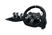 Spill - Tilbehør - Logitech G920 Driving Force - rat og pedalsæt - kabling - Wired Steering wheel & Pedal set - Microsoft Xbox One - 941-000124