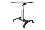 Veggmontering, AV-braketter & AV-møbler - StarTech.com Mobile Sit-Stand Workstation - stativ - Max 50 kg - recommended for - STSCART