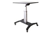 Veggmontering, AV-braketter & AV-møbler - StarTech.com Mobile Sit-Stand Workstation - stativ - Max 50 kg - recommended for - STSCART